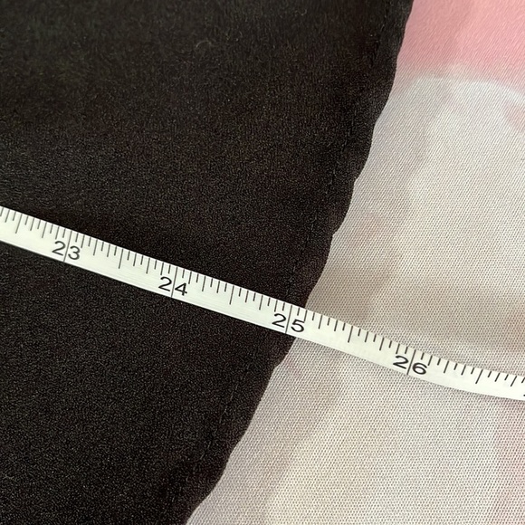 SHEIN black circle skirt beautiful flowing fabric size large new without tags - Picture 7 of 7